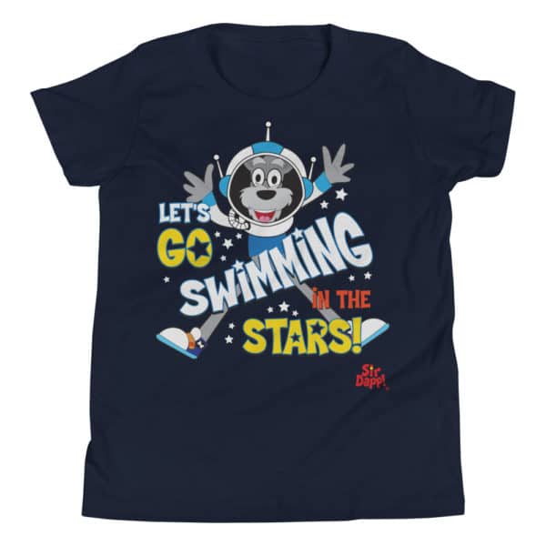 Sir Dapp! Swimming in the Stars Navy T-Shirt