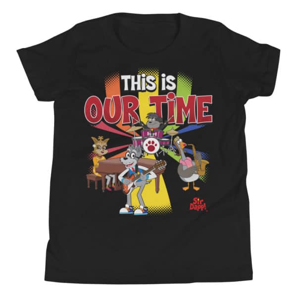 Sir Dapp! This Is Our Time Black T-Shirt
