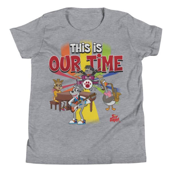 Sir Dapp! This Is Our Time Grey T-Shirt